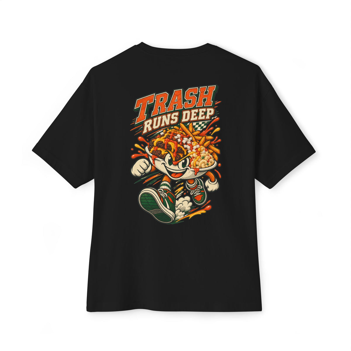Trash Runs Deep Box Tee
