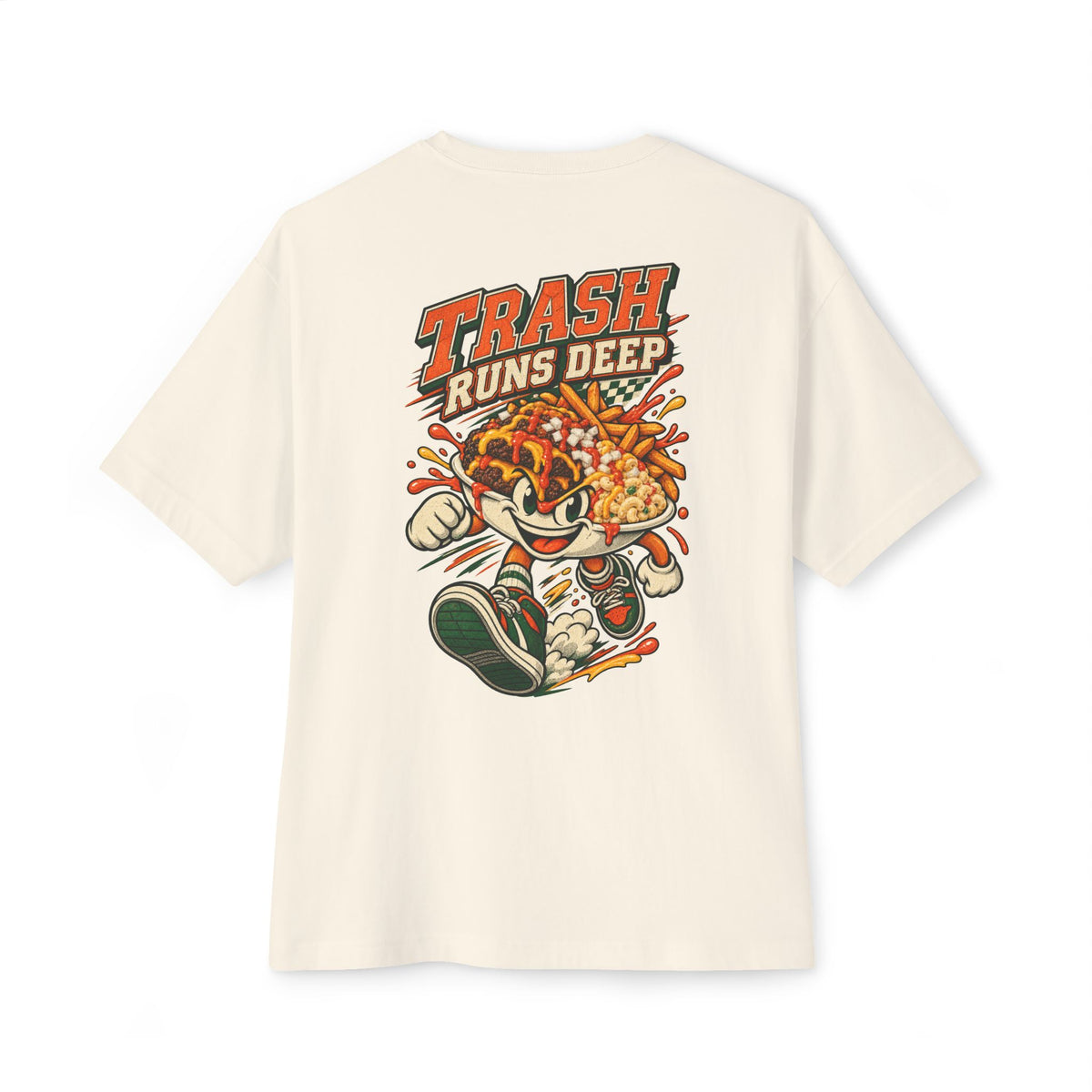 Trash Runs Deep Box Tee