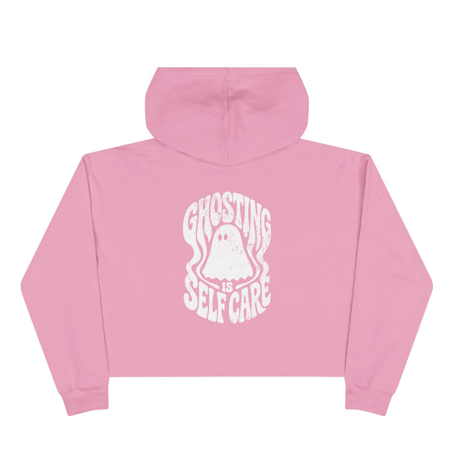 Womens Spooky Crop Hoodie