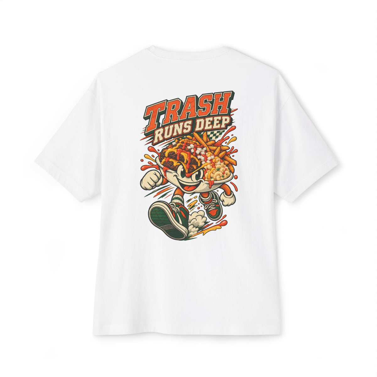 Trash Runs Deep Box Tee